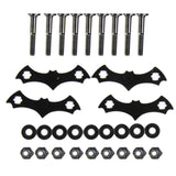 Maxbell 4 Set Longboard Skateboard Deck Protect Cushion Gasket Bolts Nuts Screw Mounting Kit