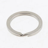 20Pcs Stainless Steel O Ring Sports Key Chain Buckle Holder Camping Silver