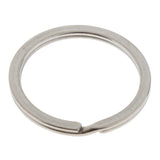 20Pcs Stainless Steel O Ring Sports Key Chain Buckle Holder Camping Silver