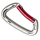 Maxbell 24KN Rock Climbing Carabiner D Type Metal Snap Hook Locking Open Gate Buckle - Aladdin Shoppers