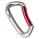 Maxbell 24KN Rock Climbing Carabiner D Type Metal Snap Hook Locking Open Gate Buckle - Aladdin Shoppers
