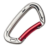Maxbell 24KN Rock Climbing Carabiner D Type Metal Snap Hook Locking Open Gate Buckle - Aladdin Shoppers