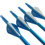 Maxbell 12 Pieces Plastic Archery Arrow Nocks for Arrows ID 6.2mm Blue - Aladdin Shoppers