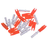 Maxbell 12 Pieces Plastic Archery Precision Nocks for ID 4.2mm Arrow Shaft Universal Orange - Aladdin Shoppers