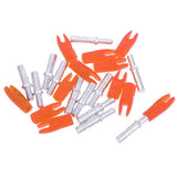 Maxbell 12 Pieces Plastic Archery Precision Nocks for ID 4.2mm Arrow Shaft Universal Orange - Aladdin Shoppers