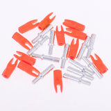 Maxbell 12 Pieces Plastic Archery Precision Nocks for ID 4.2mm Arrow Shaft Universal Orange - Aladdin Shoppers