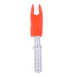 Maxbell 12 Pieces Plastic Archery Precision Nocks for ID 4.2mm Arrow Shaft Universal Orange - Aladdin Shoppers