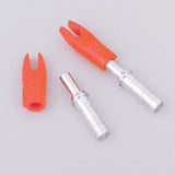 Maxbell 12 Pieces Plastic Archery Precision Nocks for ID 4.2mm Arrow Shaft Universal Orange - Aladdin Shoppers