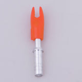 Maxbell 12 Pieces Plastic Archery Precision Nocks for ID 4.2mm Arrow Shaft Universal Orange - Aladdin Shoppers