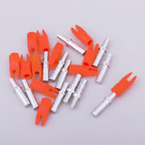 Maxbell 12 Pieces Plastic Archery Precision Nocks for ID 4.2mm Arrow Shaft Universal Orange - Aladdin Shoppers