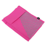 Maxbell Maxbell Reflective Running Sports Armband Phone Holder Arm Wrist Belt Bag Rose Red M