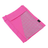 Maxbell Maxbell Reflective Running Sports Armband Phone Holder Arm Wrist Belt Bag Rose Red L