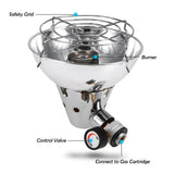 Maxbell High Power Outdoor Camping Gas Heating Stove Portable Gas Heater Warmer - Aladdin Shoppers