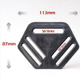 Maxbell Plastic Buckle For Rock Climbing Safety Harness Back Hanging Point Connect - Aladdin Shoppers