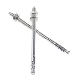 Maxbell Maxbell 2pcs Climbing M10 Stainless Steel Expansion Bolts Anchor Nut Piton M10x180
