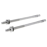 Maxbell Maxbell 2pcs Climbing M10 Stainless Steel Expansion Bolts Anchor Nut Piton M10x180
