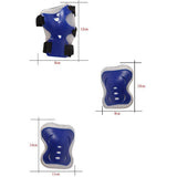 Maxbell 7 Pcs Kid Child Roller Skating Bicycle Helmet Knee Wrist Guard Elbow Pad Black M - Aladdin Shoppers