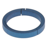 Maxbell Maxbell Titanium Ring Buckle Round Snap Hook Keychain Carabiner Clip 22mm Blue