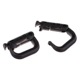 Maxbell 20pcs D-ring Tactical Molle Locking Webbing Buckle Carabiner Climbing Hook