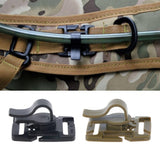 Maxbell Maxbell Tactical Military Hydration Tube Clips Water Tube Clip Black