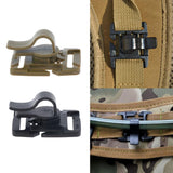 Maxbell Maxbell Tactical Military Hydration Tube Clips Water Tube Clip Black