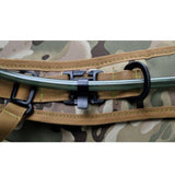 Maxbell Maxbell Tactical Military Hydration Tube Clips Water Tube Clip Black