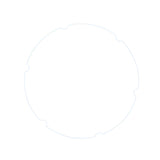 8xArchery Compound Bow Clarifier Lens Peep Sight 4 6 8 Times Lens 6 times