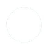 8xArchery Compound Bow Clarifier Lens Peep Sight 4 6 8 Times Lens 8 times