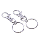 Maxbell Maxbell 20pcs Zinc Alloy Swivel Trigger Keychain Clip Lobster Clasp Snap Hook 3.2g