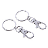 Maxbell Maxbell 20pcs Zinc Alloy Swivel Trigger Keychain Clip Lobster Clasp Snap Hook 5.8g