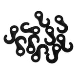 Maxbell Maxbell 10 Pcs Plastic Shock Bungee Cord Karabiner Hook Elastic Cord Rope End Buckle