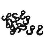 Maxbell Maxbell 10 Pcs Plastic Shock Bungee Cord Karabiner Hook Elastic Cord Rope End Buckle