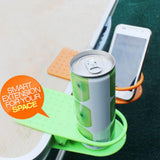 Maxbell Maxbell Plastic Table Desk Side Water Cup Stand Holder Clip Camping Picnic BBQ Home