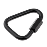 Maxbell Maxbell Triangle Stainless Steel Carabiner Outdoor Camping Keychain Quick Link  8mm