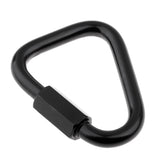 Maxbell Maxbell Triangle Stainless Steel Carabiner Outdoor Camping Keychain Quick Link  8mm