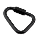 Maxbell Maxbell Triangle Stainless Steel Carabiner Outdoor Camping Keychain Quick Link  8mm