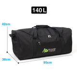 Maxbell Maxbell Camping Tent Storage Backpack Travel Duffel for Sleeping Bag Blanket 140L