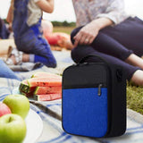 Maxbell Maxbell Portable Cooler Bag Insulated Lunch Picnic Backpack Food Thermal Bag Blue