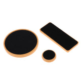 Maxbell Maxbell Wear Resistant Longboard POB Fingers Palm Slide Pucks Set for Downhill Rectangle 6Pcs Yellow