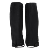 Maxbell Maxbell Equestrian Horse Riding Gaiters Half Chaps Leggings Leg Protect Guard M