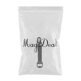 Maxbell Maxbell Paracord Carabiner Survival Keychain for Hiking, Camping, Hunting, Fishing Black