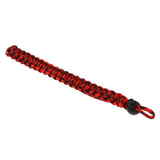 Maxbell Adjustable Camera Wrist Strap Braided Paracord Hand Lanyard Black Red Camo