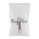 Maxbell Maxbell Outdoor Sports Molle Paracord Keychain Carabiner Belt Clip Orange Black