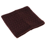 Maxbell Maxbell Windproof Fleece Winter Warm Scarf Neck Loop Warmer Neckerchief Coffee