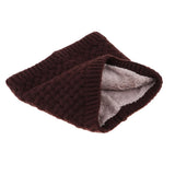 Maxbell Maxbell Windproof Fleece Winter Warm Scarf Neck Loop Warmer Neckerchief Coffee