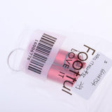 Maxbell Maxbell 2Pcs Waterproof Aluminum Pill Box Case Bottle Cache Drug Holder Keychain Flat Red
