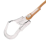 Maxbell Maxbell Safety Outdoor Fall Protection Rope With Snap Hooks, Carabineer 1.6m-Single rope Small buckle