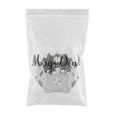 Maxbell Maxbell Folding Outdoor Camping Wood Stove Portable Stainless Steel Picnic Burner, 3.46 x 5.91inch