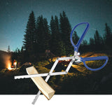 Maxbell Maxbell Outdoor Camping Stove Stainless Steel Folding Tongs Pliers Pinchers