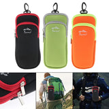 Maxbell Maxbell Sports Mobile Phone Interphone Holder Storage Bag Climbing Running Black